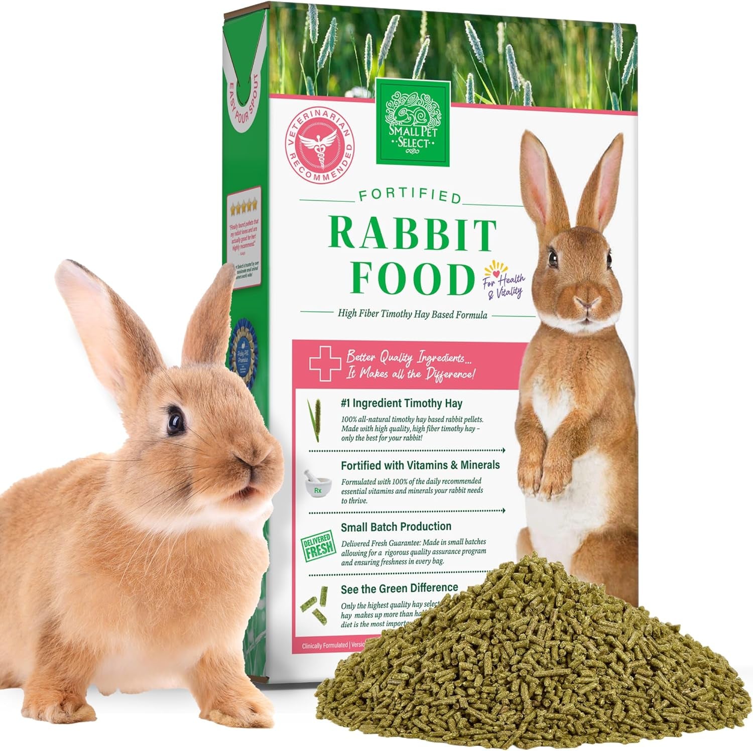 Rabbit Food Pellets, 10 Lb.