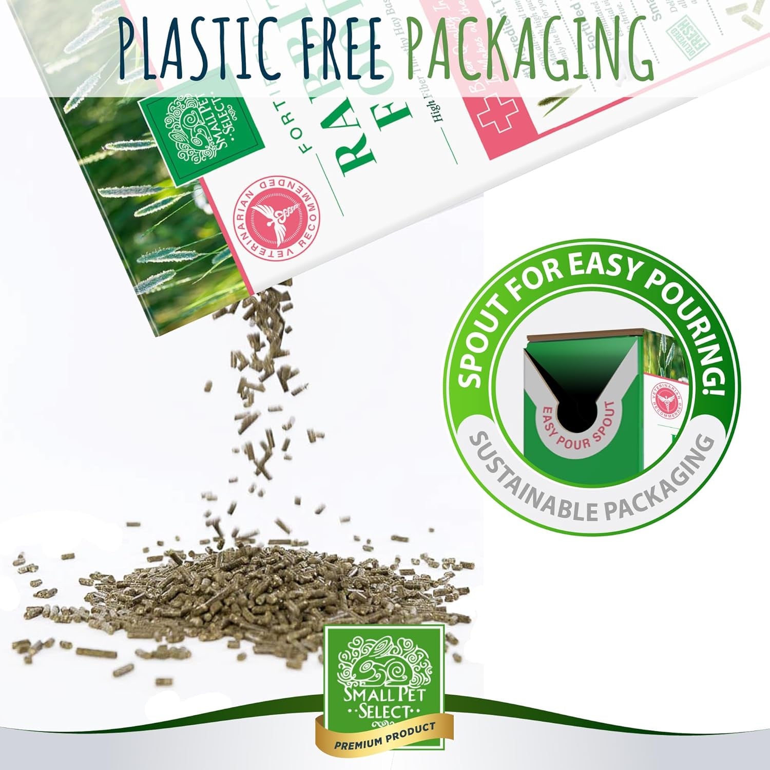 Rabbit Food Pellets, 10 Lb.