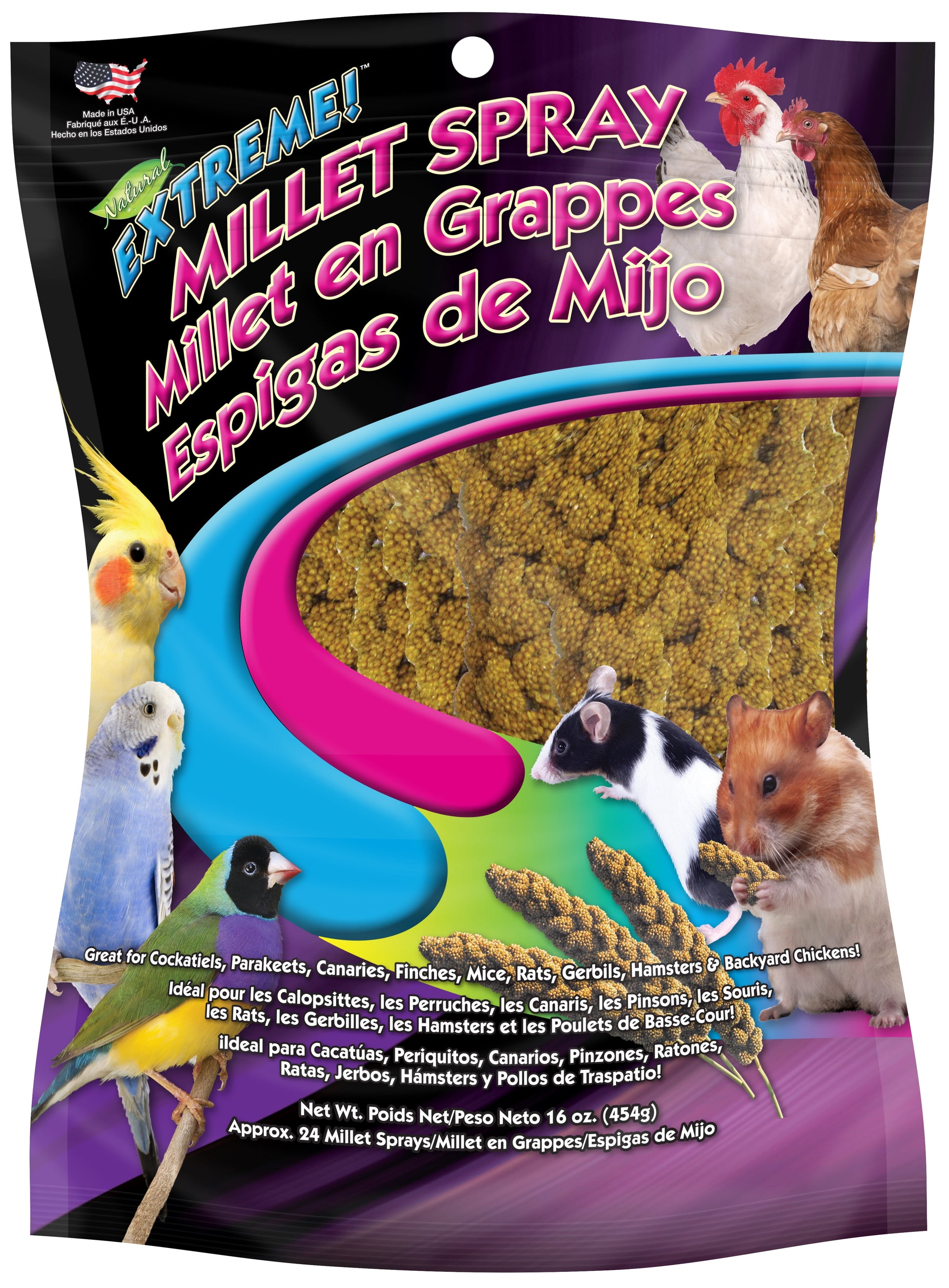 FM Brown Extreme Spray Millet Treat 16 Oz.