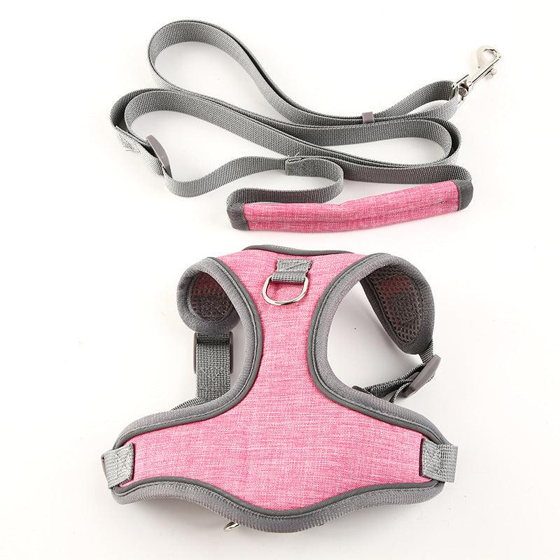 Vibrant Vest-Style Pet Leash For Cats And Dogs-2