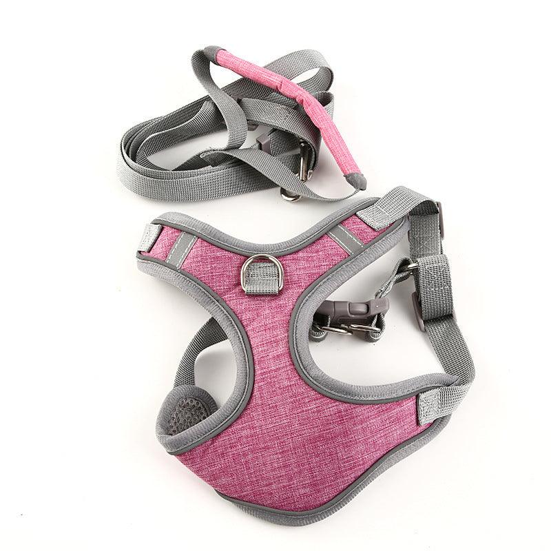 Vibrant Vest-Style Pet Leash For Cats And Dogs-1