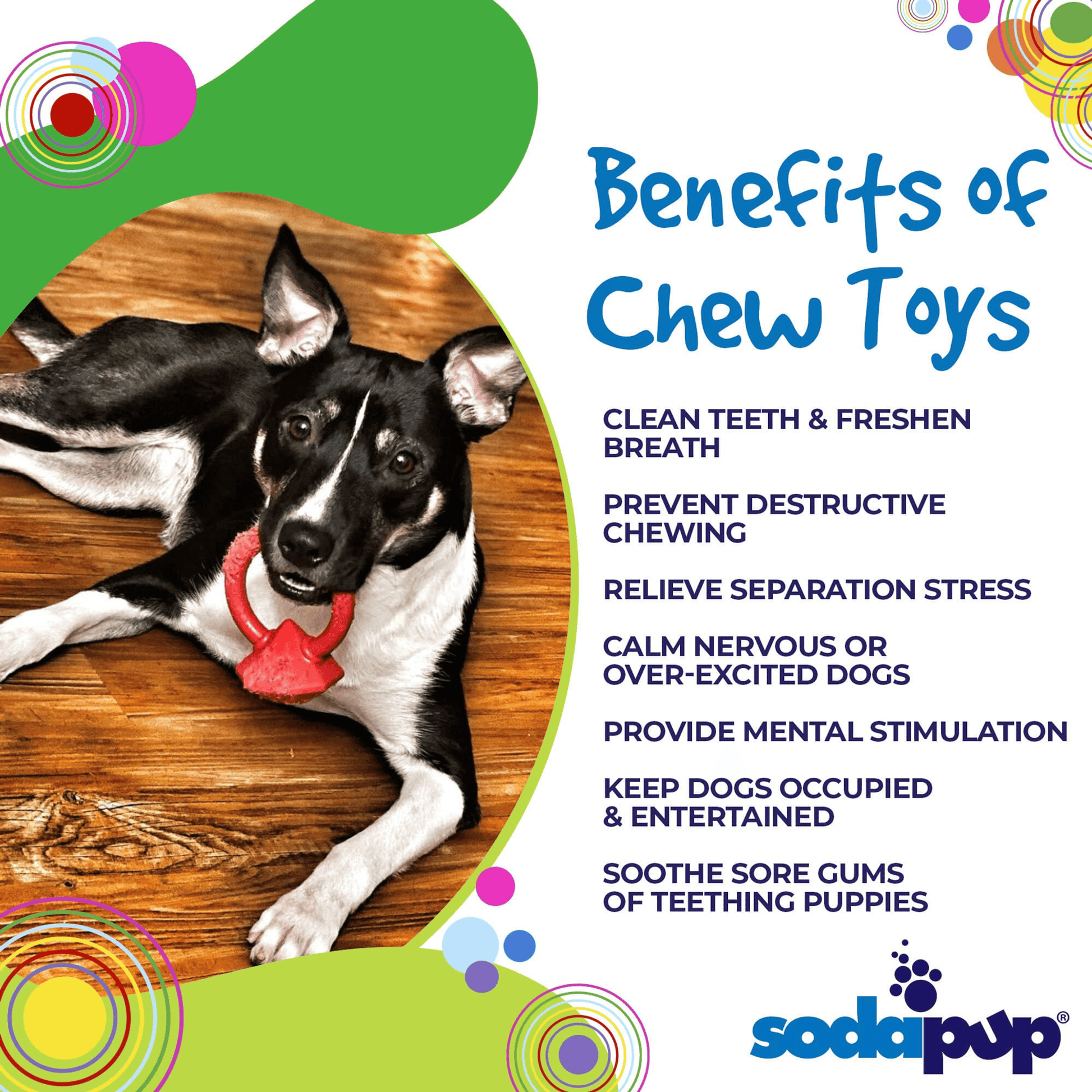 Durable Diamond Ring Teething Toy for Aggressive Chewers-4